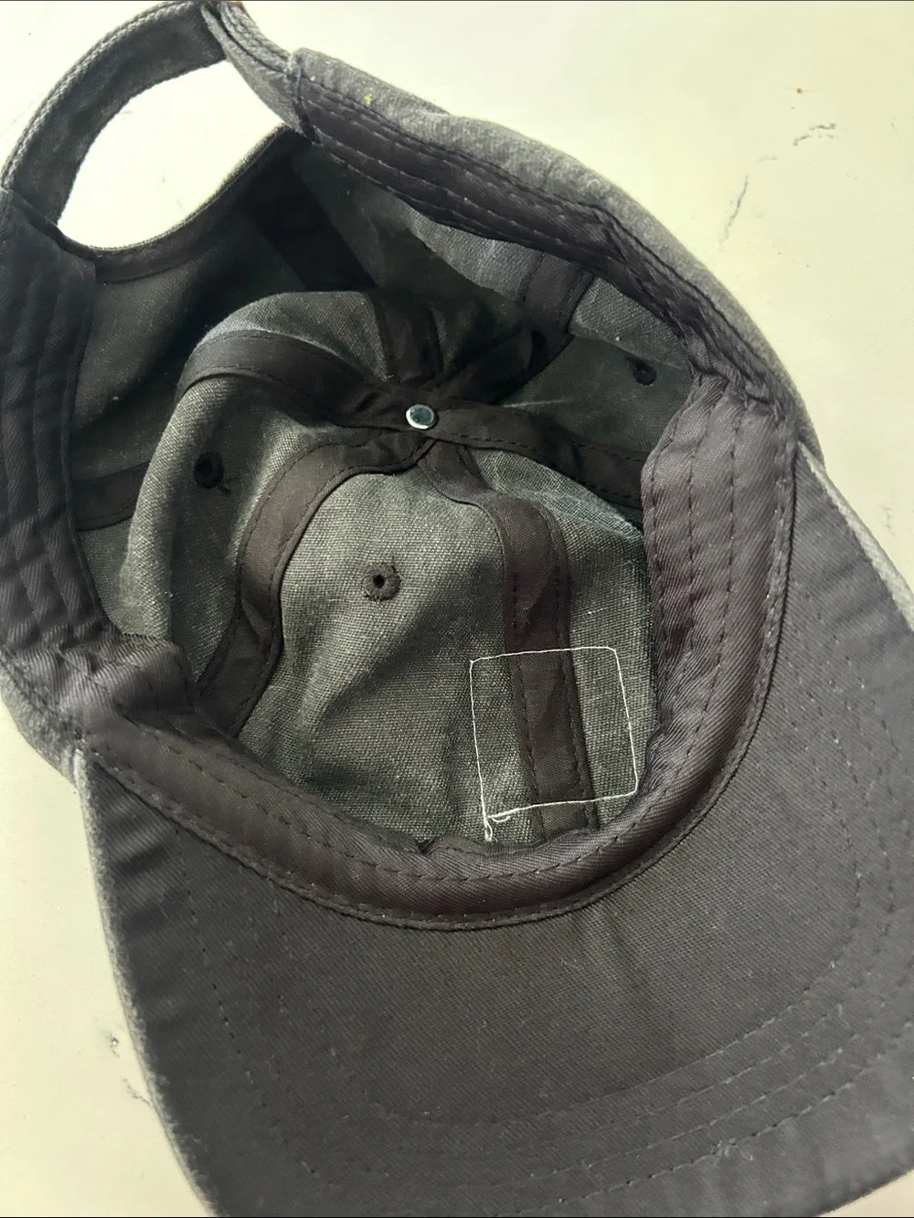 Carhartt Kids Charcoal Cap with Yellow Logo Patch